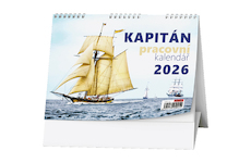 Stolní kalendáře pracovní Kapitán 2026