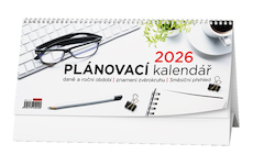 Stolní kalendáře pracovní Plánovací daňový kalendář 2026