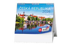 Stolní kalendáře týdenní IDEÁL Česká republika 2026