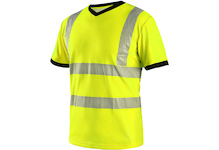 Tričko pánské výstražné RIPON 4XL žluto-černé