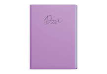 Týdenní diář Prokop Lamino Pastel B6 fialový